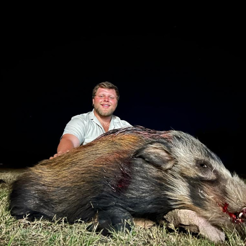 Young hunter — first trophy