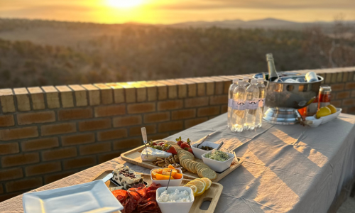 Sunset Drinks in the Bush