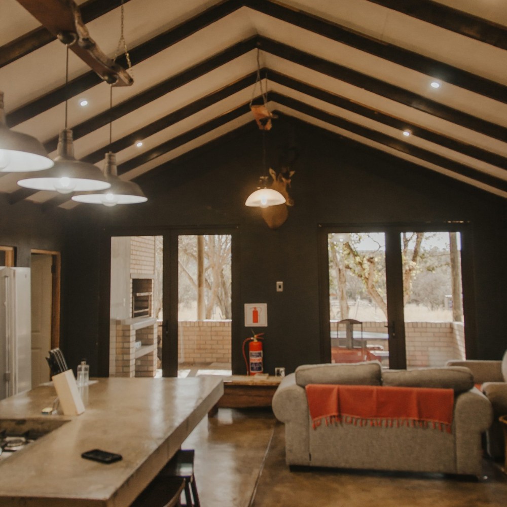 Waterberg Lodge — open-plan lounge