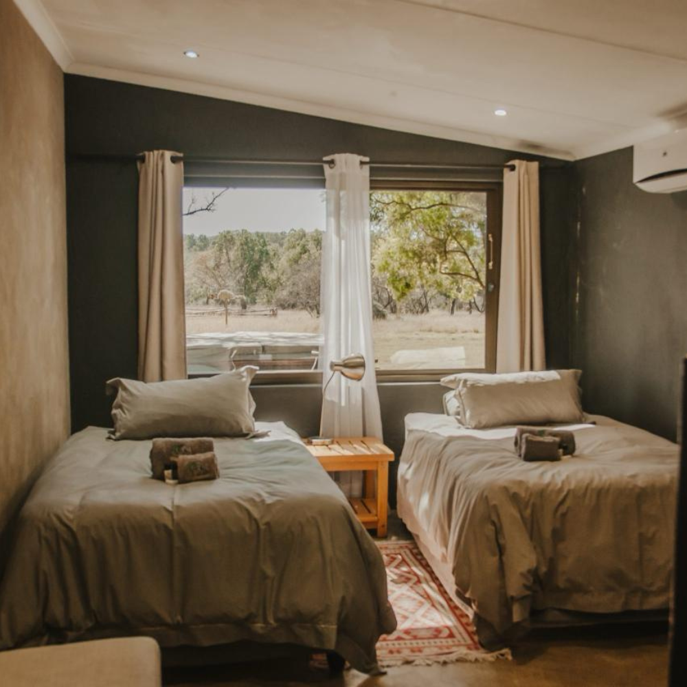 Waterberg twin bedroom